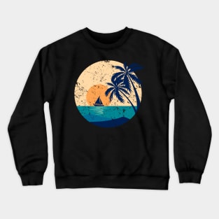 Yacht Rock Distressed Crewneck Sweatshirt